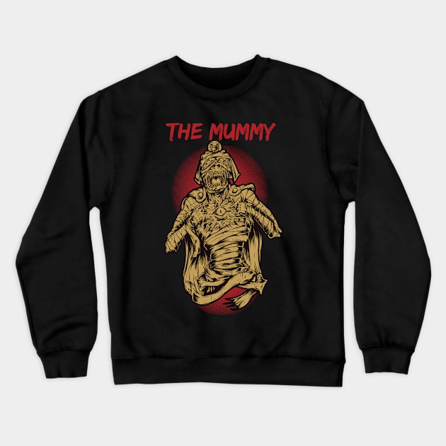 THE MUMMY Crewneck Sweatshirt by Pixel Poetry